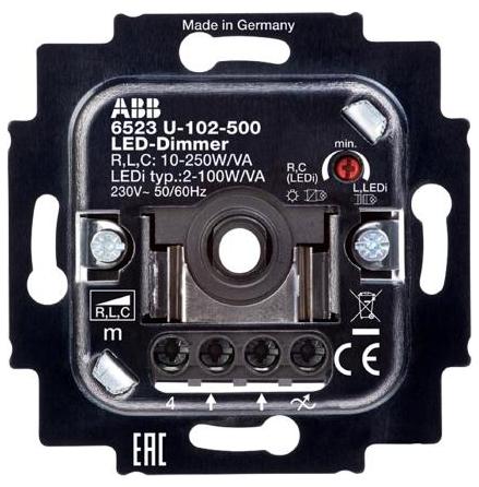 ABB Impressivo LED-dimmer Vrid 2-100VA