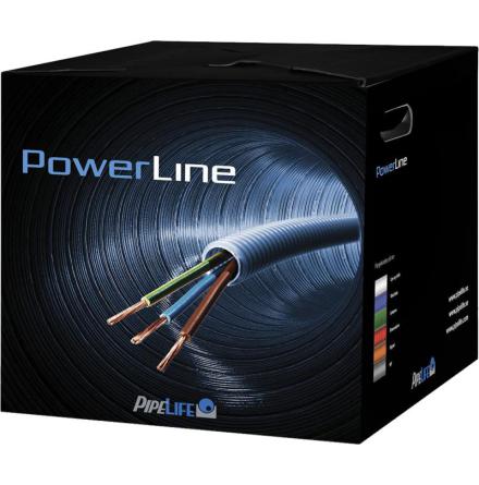 Pipelife Powerline Flexrör 16mm ELQXBE Telekabel 100m